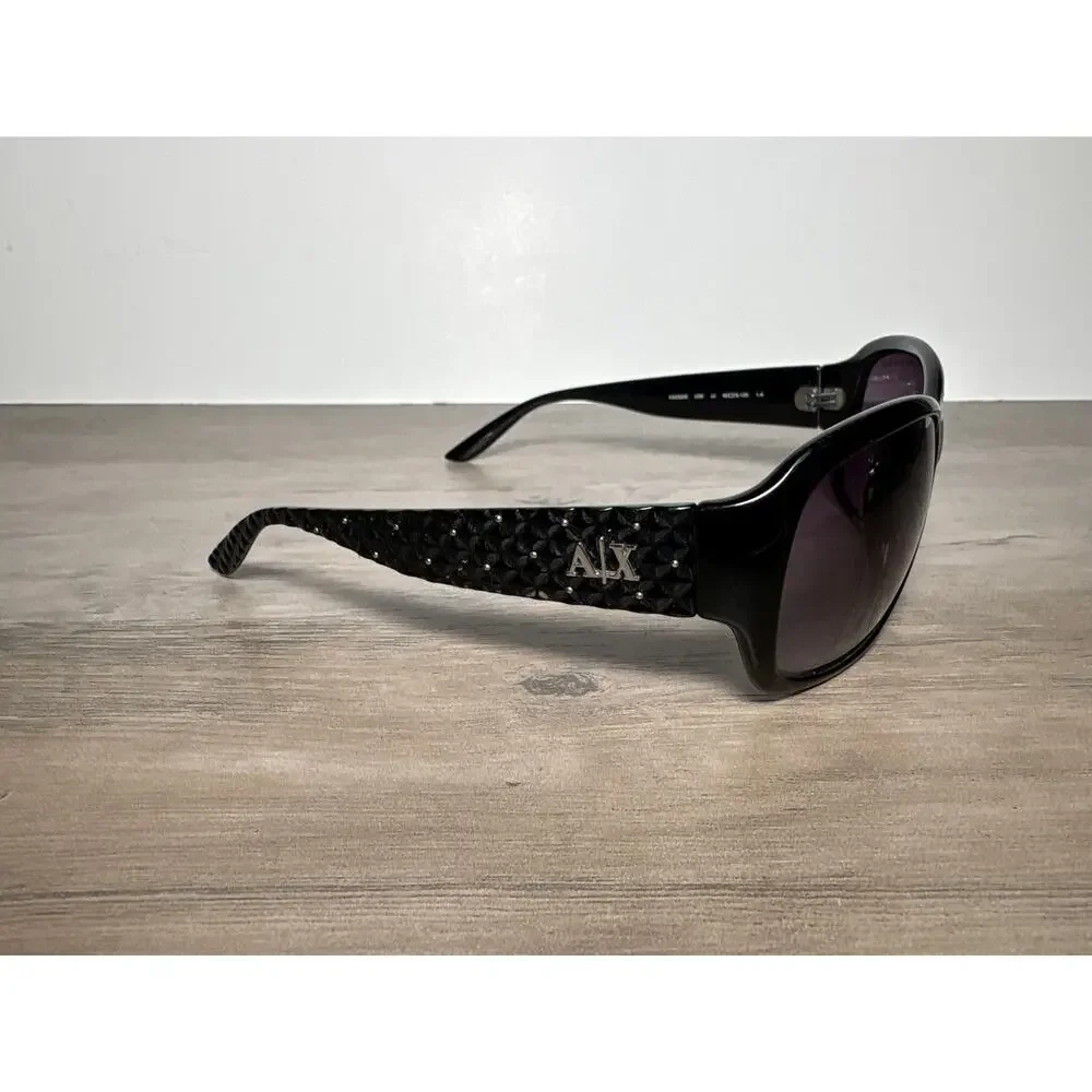 Armani Exchange AX233/S 028 JJ-‎ Black Frame Unisex Sunglasses- EUC